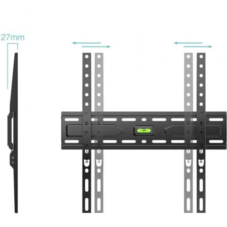 Tooq Soporte de Pared Fijo LP1030F-B para TV de 32-75 pulgadas, Negro